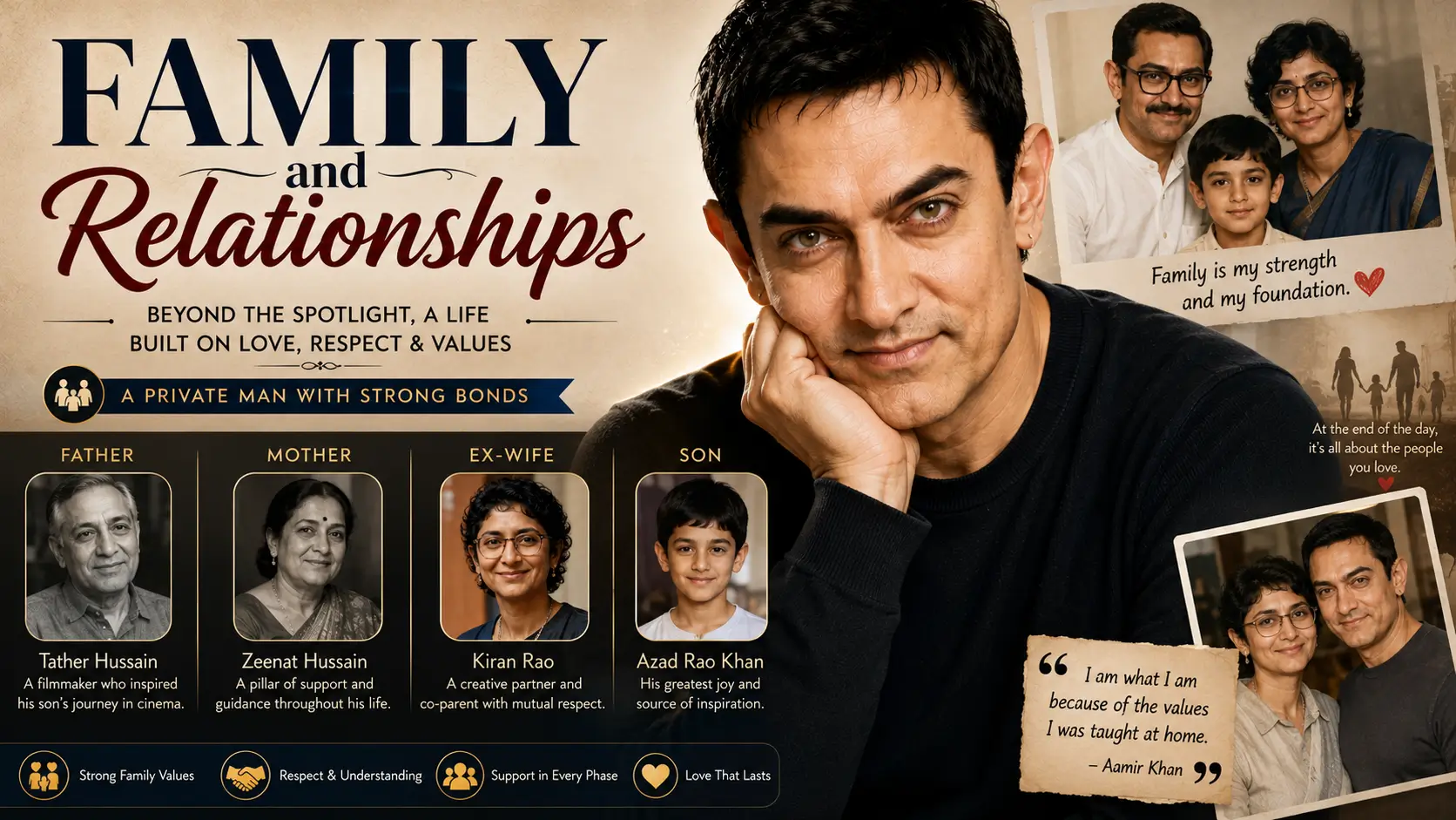 Family bonds and timeless relationships