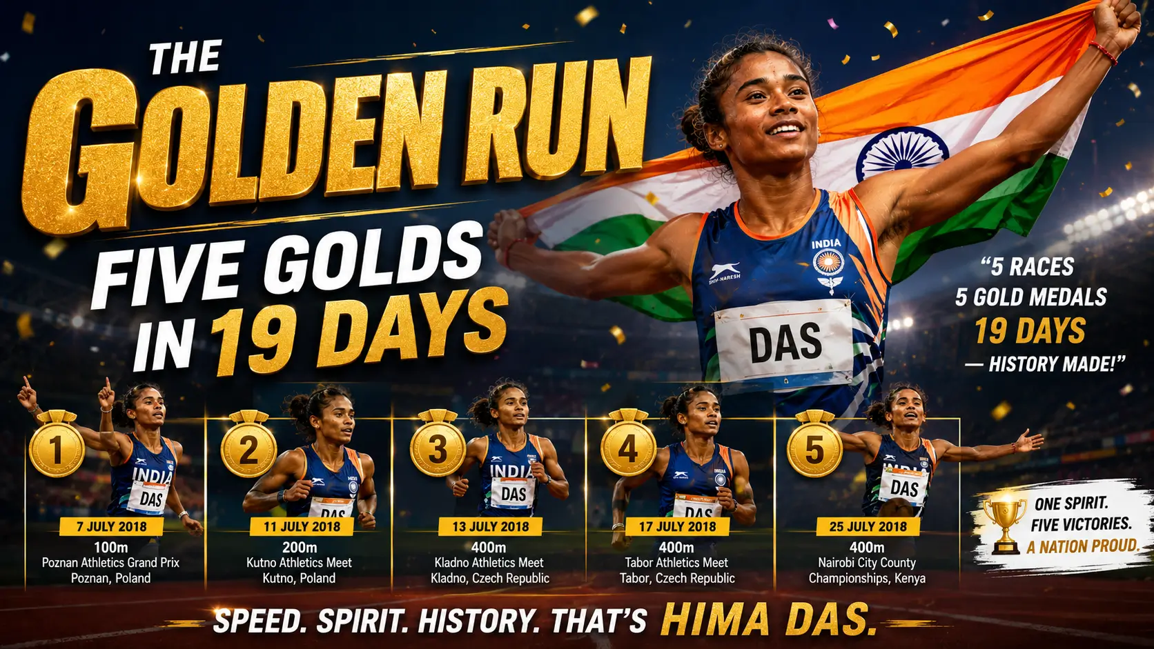 The golden run of Hima Das