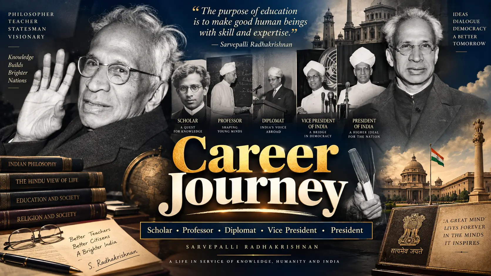 Radhakrishnan’s Career Journey
