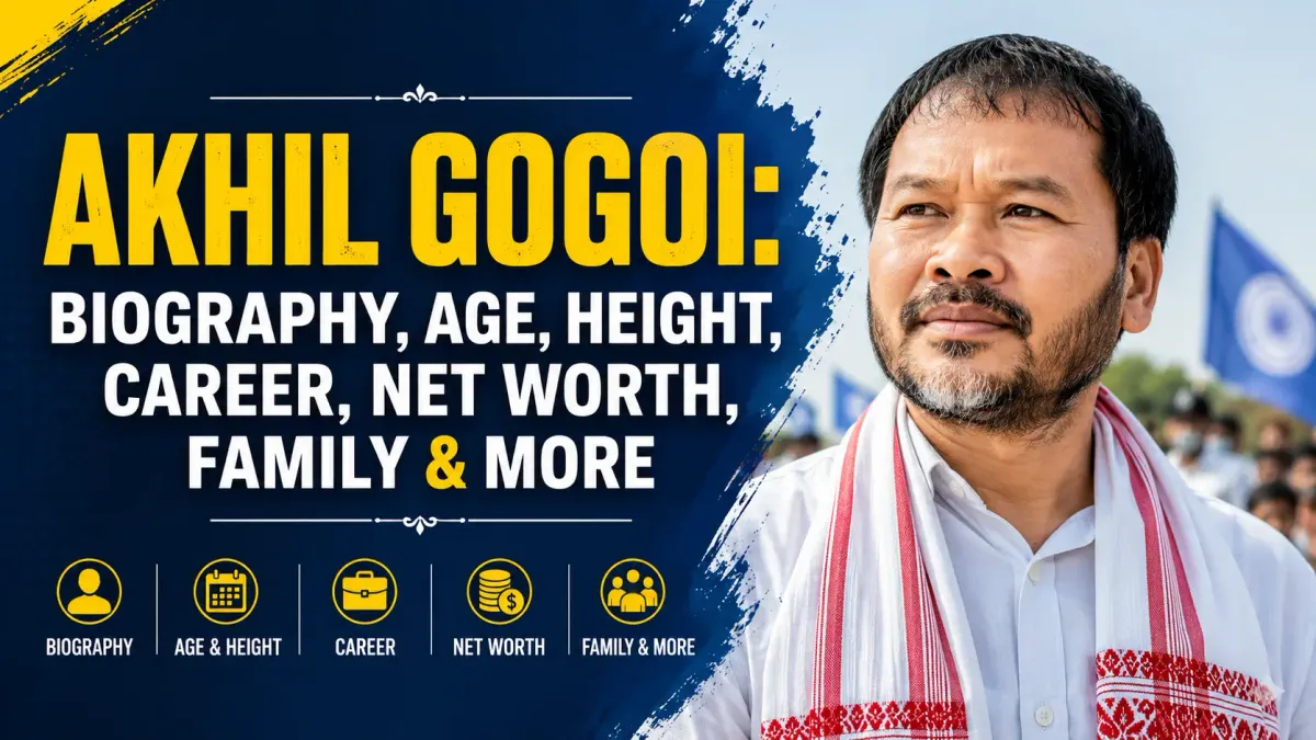 Akhil Gogoi Biography