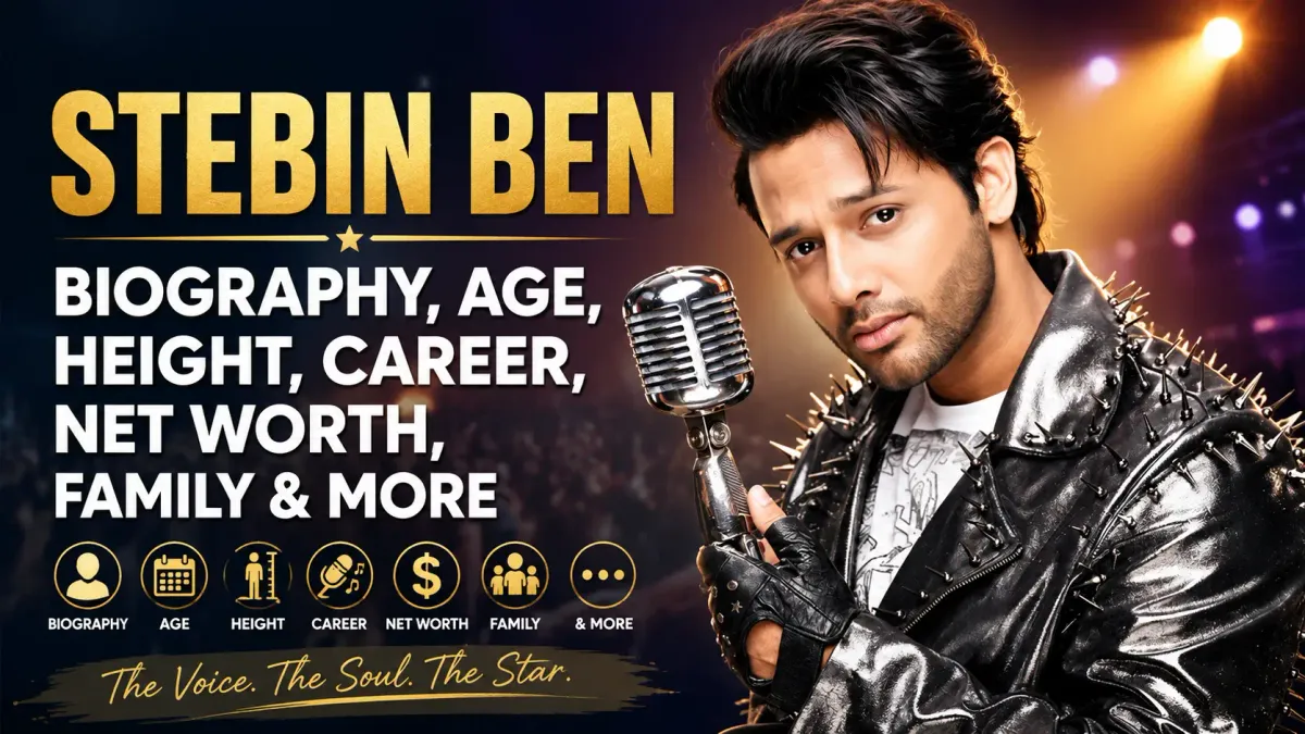 Stebin Ben: Biography