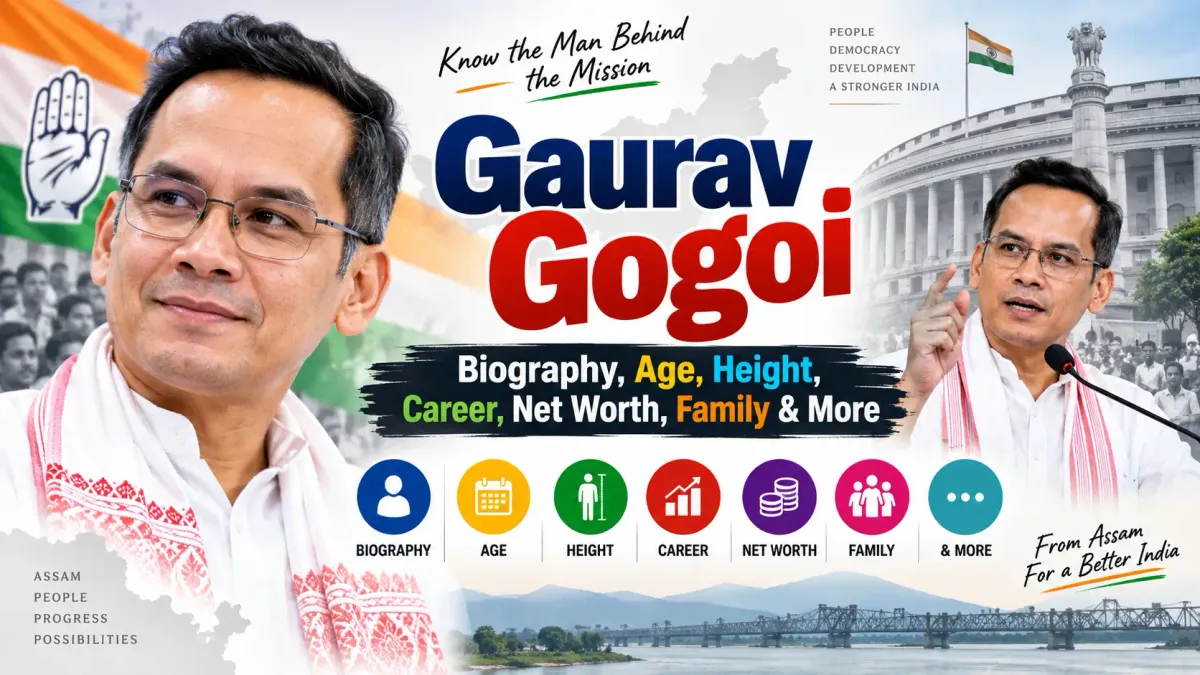 Gaurav Gogoi Biography