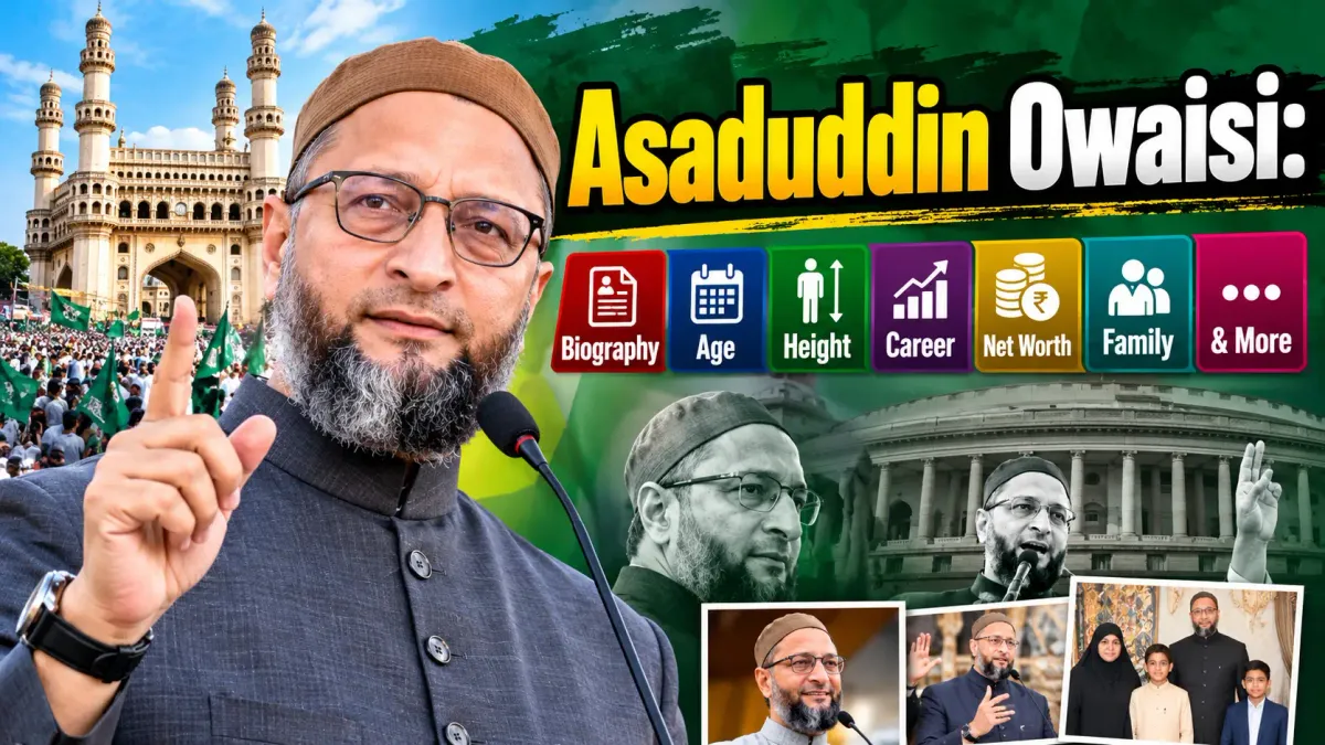 Asaduddin Owaisi Biography