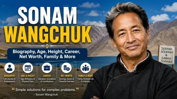 Sonam Wangchuk: Biography and Achievements