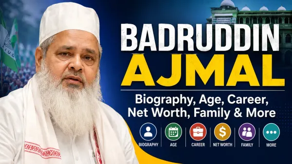Badruddin Ajmal Biography
